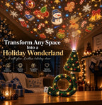 Christmas USB Projector Light, Plug And Play HD Christmas Projector