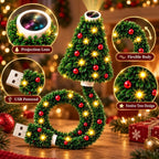 Christmas USB Projector Light, Plug And Play HD Christmas Projector